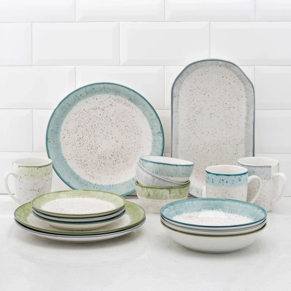 Чашка Ardesto Siena, 360мл, порцеляна, біло-сірий (AR2936SW) фото 8