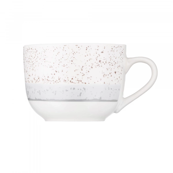 Чашка Ardesto Siena, 500мл, порцеляна, біло-сірий (AR2950SW) фото 3