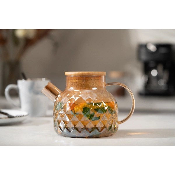 Заварник Ardesto Golden Moon Diamond золотистий 1000мл (AR3010GBH) фото 5