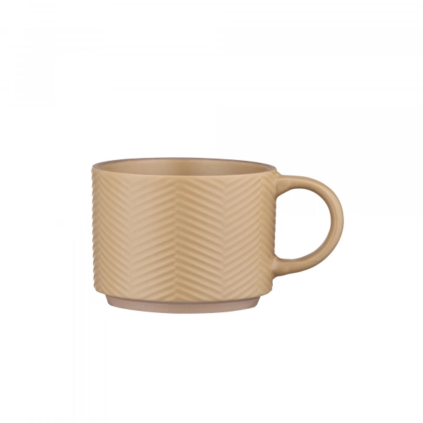 Чашка Ardesto Anzio, 300мл, керамика, желтый (AR3042Y) фото 2