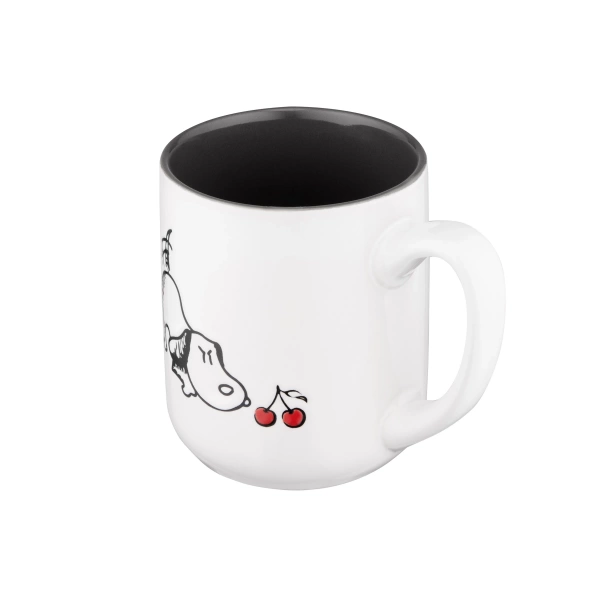 Чашка Ardesto Dog, 380мл, кераміка, біло-сірий (AR3057) фото 4