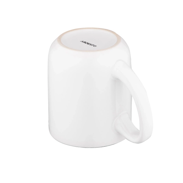 Чашка Ardesto Dog, 380мл, кераміка, біло-сірий (AR3057) фото 5