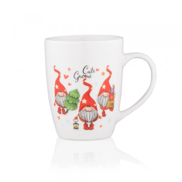 Чашка Ardesto New Year Gnomes 350мл (AR3066) фото 2 Чашка Ardesto New Year Gnomes 350мл (AR3066) фото 2