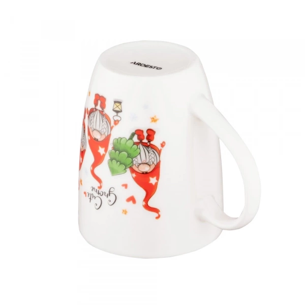 Чашка Ardesto New Year Gnomes 350мл (AR3066) фото 4 Чашка Ardesto New Year Gnomes 350мл (AR3066) фото 4
