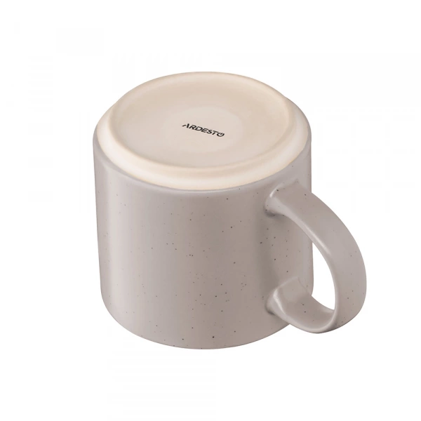 Чашка Ardesto Alcor, 420мл, кераміка, сірий (AR3475GR) фото 6