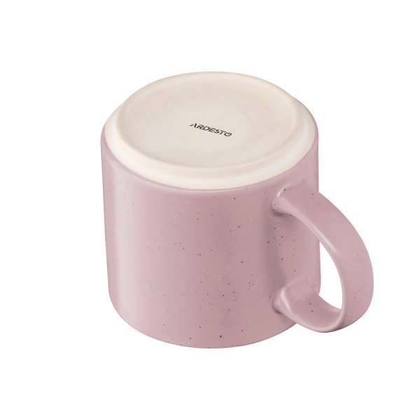 Чашка Ardesto Alcor, 420мл, кераміка, рожевий (AR3475P) фото 6