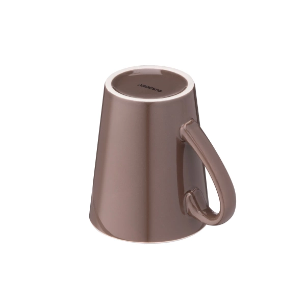 Чашка Ardesto Mario, 240 мл, коричневая, керамика (AR3480BR) фото 4