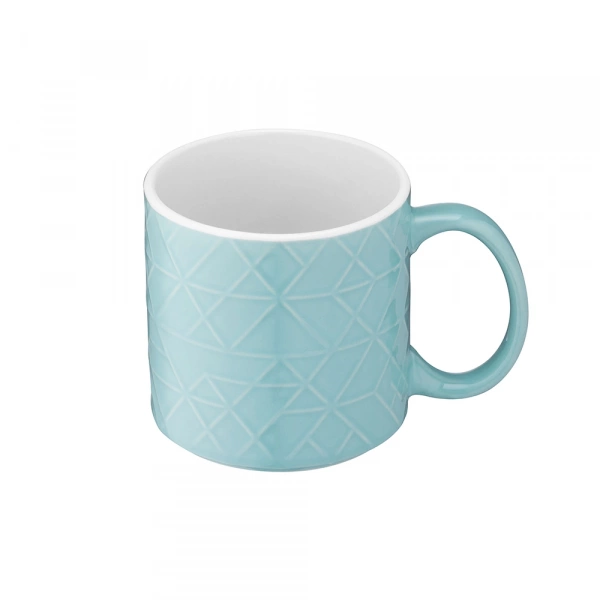 Чашка Ardesto Francesca, 360мл, кераміка, блакитний (AR3482BL) фото 2