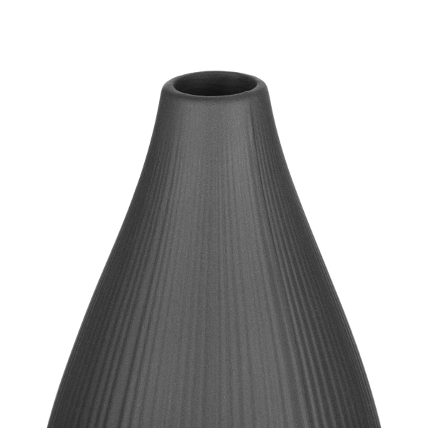 Ваза Ardesto Siena 7х23см сіра (AR3806B) фото 3