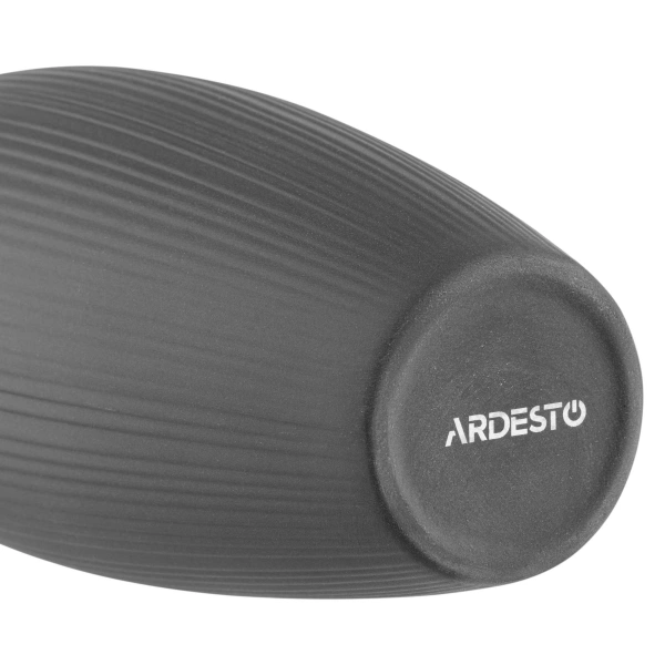 Ваза Ardesto Siena 7х23см сіра (AR3806B) фото 5