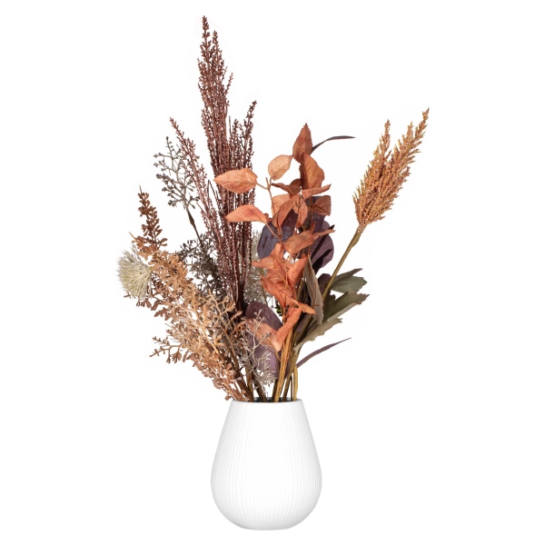 Ваза Ardesto Olbia 12.5х14см біла (AR3807W) фото 2