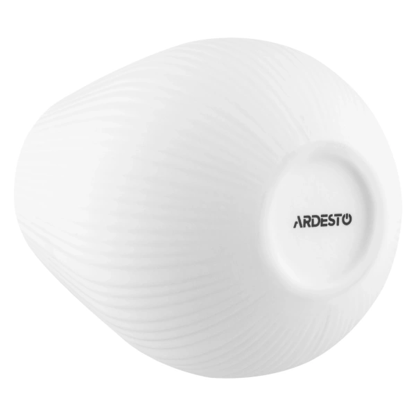 Ваза Ardesto Olbia 12.5х14см біла (AR3807W) фото 5