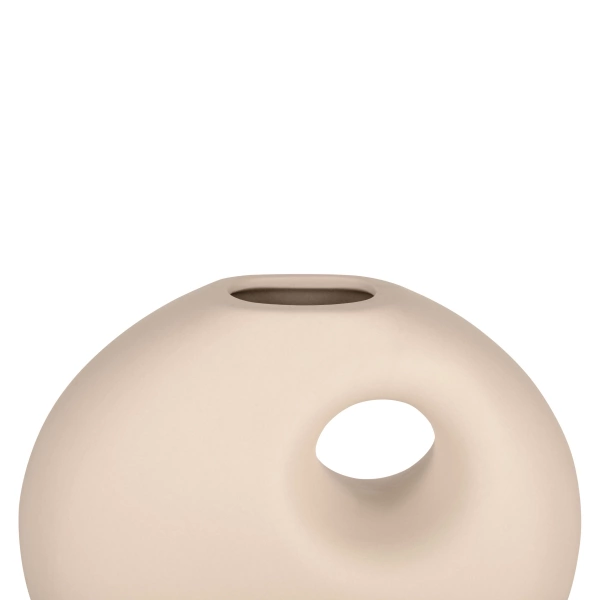 Ваза Ardesto Capri 14х12см бежева (AR3809B) фото 3