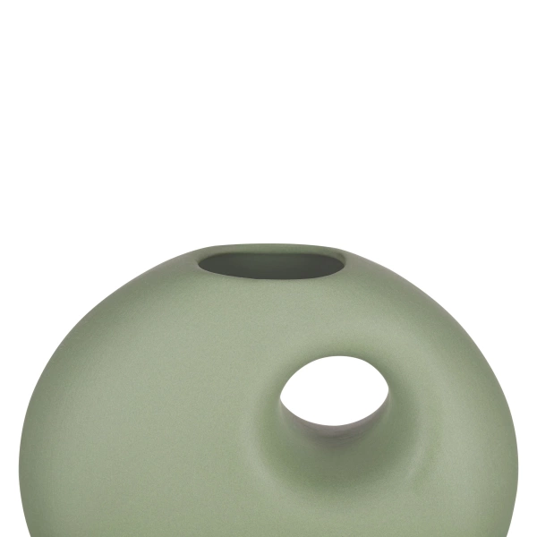 Ваза Ardesto Capri 14х12см зелена (AR3809O) фото 3