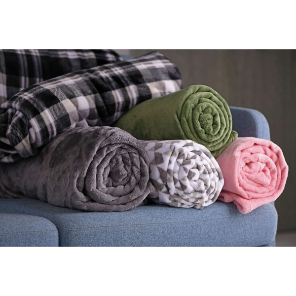 Плед Ardesto Flannel 100% поліестер, рожевий 200x220 см (ART0208SB) фото 9