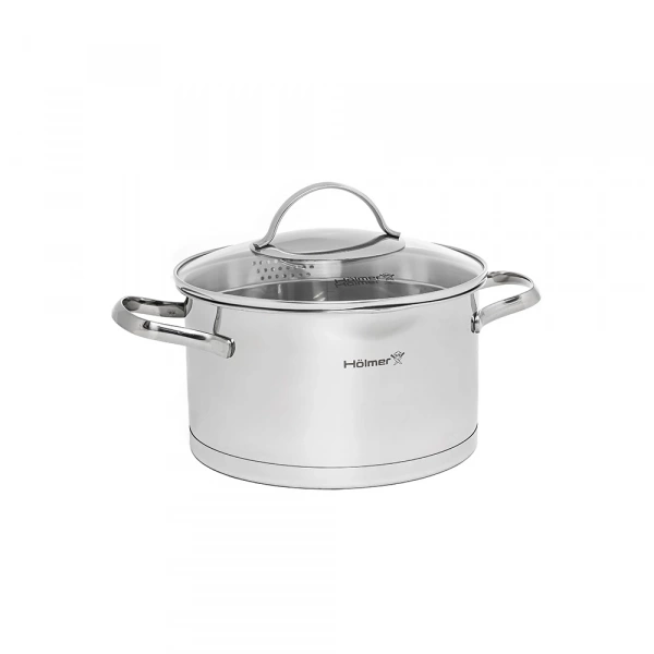 Каструля з кришкою Hölmer Aurora 3,7л (CR-17537-SSD) фото 4
