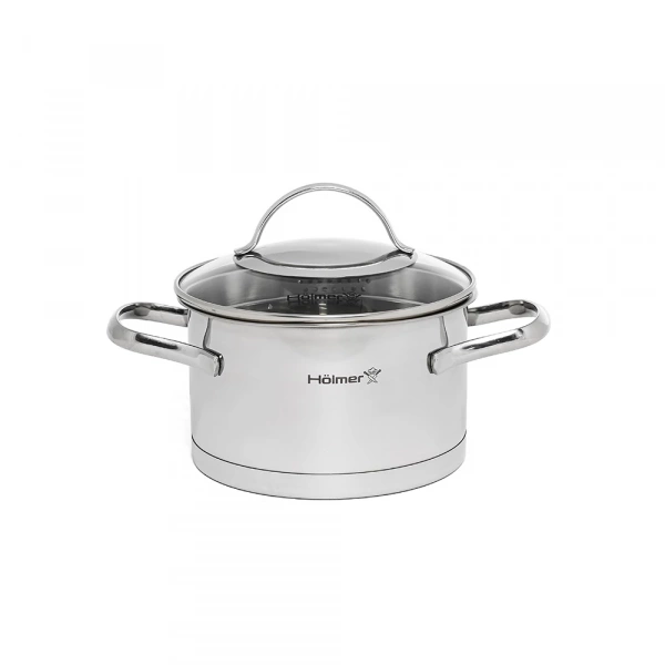 Каструля з кришкою Hölmer Aurora 1,9л (CR-17519-SSD) фото 2
