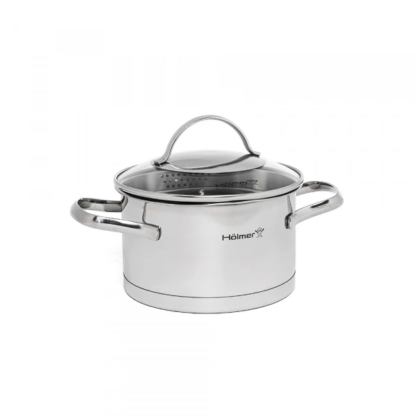Каструля з кришкою Hölmer Aurora 1,9л (CR-17519-SSD) фото 4