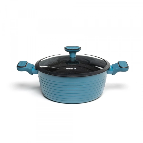 Каструля кована з кришкою Hölmer Lagoon 4,8л (CR-1350-FABSL) фото 2