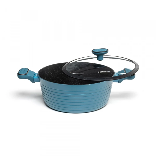 Каструля кована з кришкою Hölmer Lagoon 4,8л (CR-1350-FABSL) фото 3