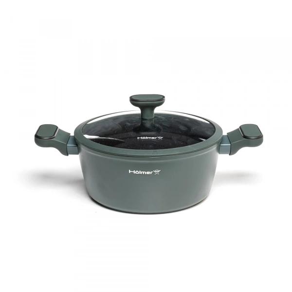 Каструля кована з кришкою Hölmer Modern 4,2л (CR-1342-FAGSL) фото 2