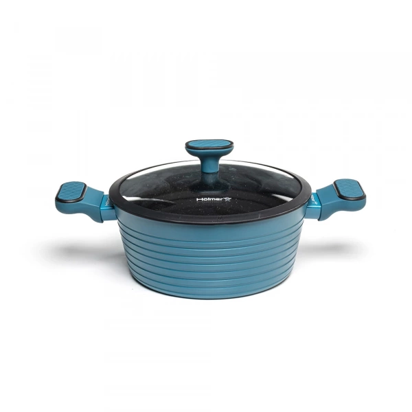 Каструля кована з кришкою Hölmer Lagoon 2,2л (CR-1325-FABSL) фото 2