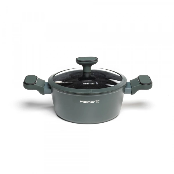Каструля кована з кришкою Hölmer Modern 2,5л (CR-1325-FAGSL) фото 2