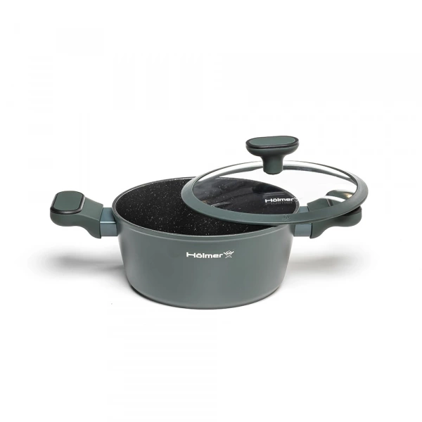 Каструля кована з кришкою Hölmer Modern 2,5л (CR-1325-FAGSL) фото 3