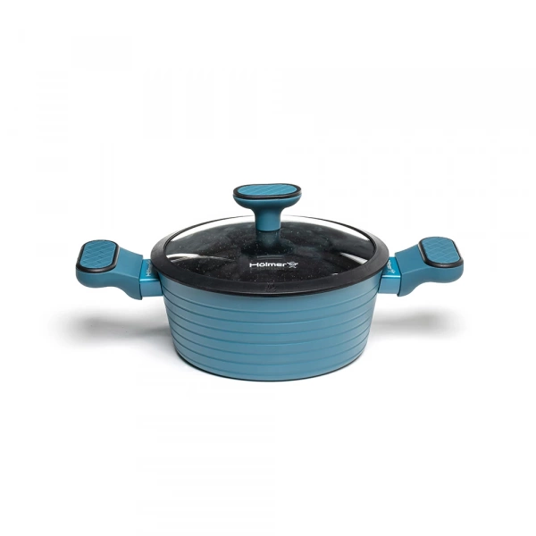 Каструля кована з кришкою Hölmer Lagoon 2,2л (CR-1325-FABSL) фото 3