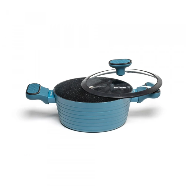 Каструля кована з кришкою Hölmer Lagoon 2,2л (CR-1325-FABSL) фото 4