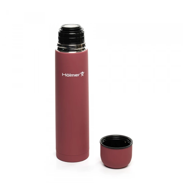 Термос Hölmer Exquisite червоний 1000мл (TH-01000-SRR) фото 3