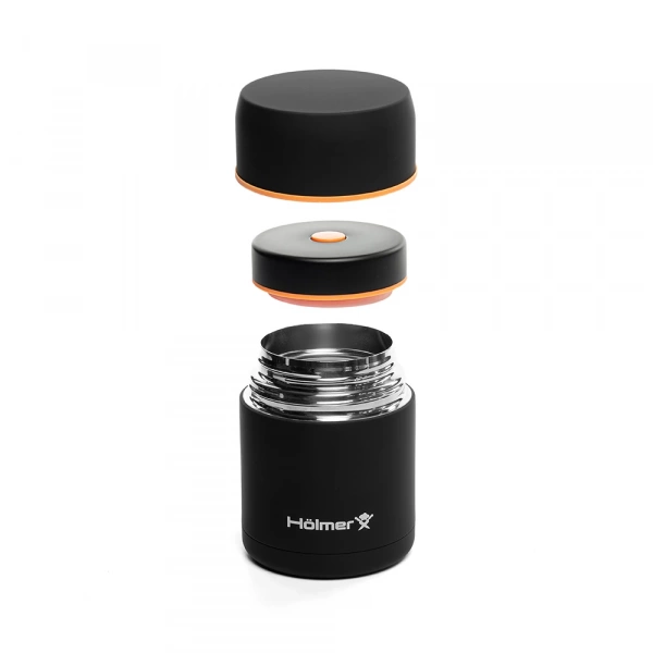 Термос для еды Hölmer Break Time черный 750мл (TF-00750-SRBO) фото 9