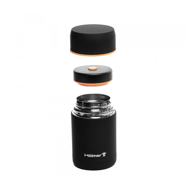 Термос для еды Hölmer Break Time черный 1л (TF-01000-SRBO) фото 9
