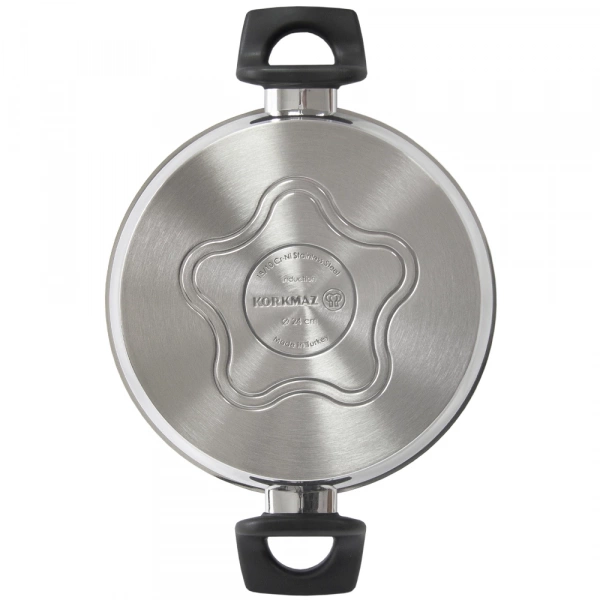 Кастрюля Korkmaz Nora D=24см 3,4л (A2994) фото 3