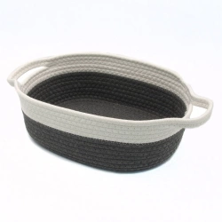 Кошик плетений Hold and Home овальний з ручками 39*27*10см (HW74803-3)