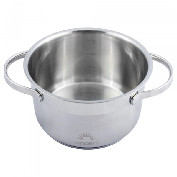 Каструля Vincent D=16см 1,7л (VC-3185-16) фото 2