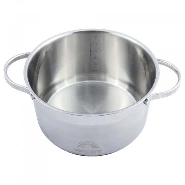 Каструля Vincent D=20см 3,3л (VC-3185-20) фото 4