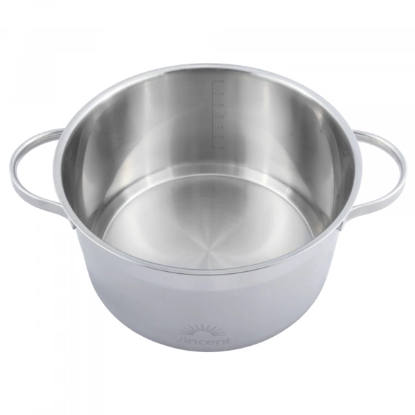 Кастрюля Vincent D=22см 4,3л (VC-3185-22) фото 3