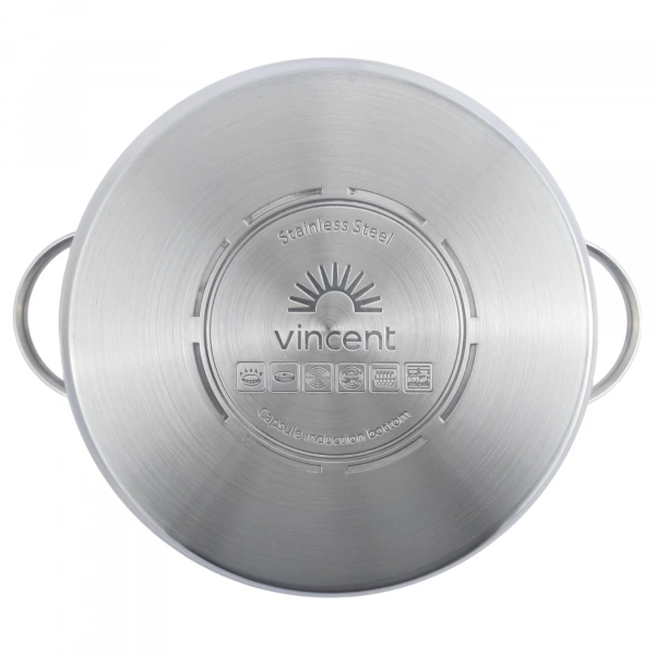 Кастрюля Vincent D=22см 4,3л (VC-3185-22) фото 5