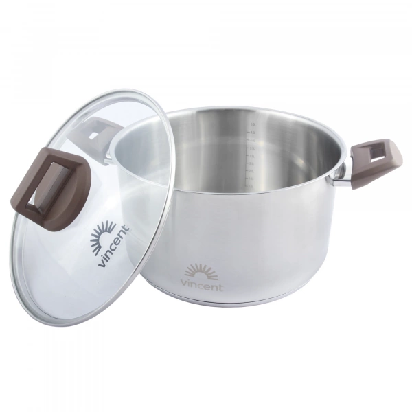 Каструля Vincent D=24см 5,8л (VC-3186-24) фото 2