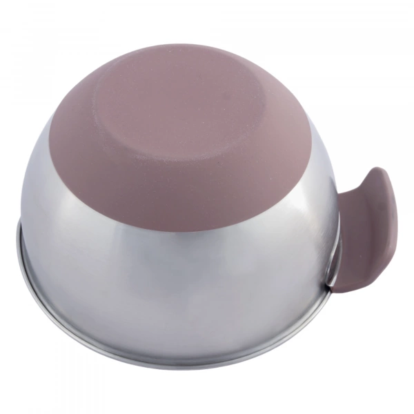 Чаша для змішування метал з силіконовою ручкою Lessner D=18см 2,1л (55900-18) фото 3