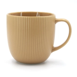 Кухоль Milika Decagon Mustard порцеляновий 340 мл (M0420-47F-012B-B94)