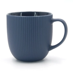 Кухоль Milika Decagon DarkBlue порцеляновий 340 мл (M0420-47F-012C-B94)