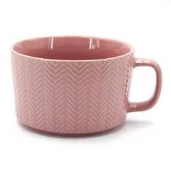 Кухоль керамічний Milika BigMug Pink 700мл (M0420-KLSP13-T307A) Кухоль керамічний Milika BigMug Pink 700мл (M0420-KLSP13-T307A)