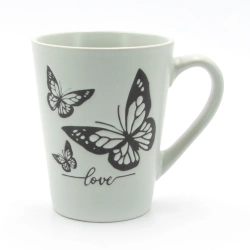 Кухоль керамічний Milika Butterfly LoftGreen 330мл (M0420-KLV8-S145A) Кухоль керамічний Milika Butterfly LoftGreen 330мл (M0420-KLV8-S145A)