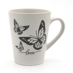 Кухоль керамічний Milika Butterfly LoftGrey 330мл (M0420-KLV8-S145C) Кухоль керамічний Milika Butterfly LoftGrey 330мл (M0420-KLV8-S145C)