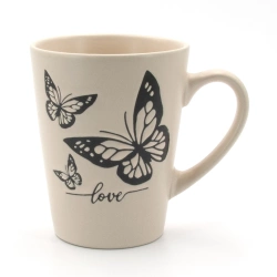 Кухоль керамічний Milika Butterfly LoftSand 330мл (M0420-KLV8-S145D) Кухоль керамічний Milika Butterfly LoftSand 330мл (M0420-KLV8-S145D)