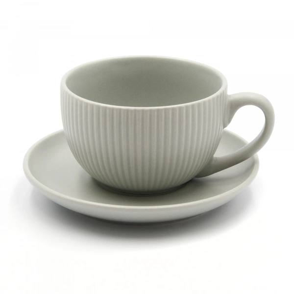 Чашка чайна та блюдце Milika Decagon Color 250мл mix (M0430-CHB250-2C) фото 5 Чашка чайна та блюдце Milika Decagon Color 250мл mix (M0430-CHB250-2C) фото 5