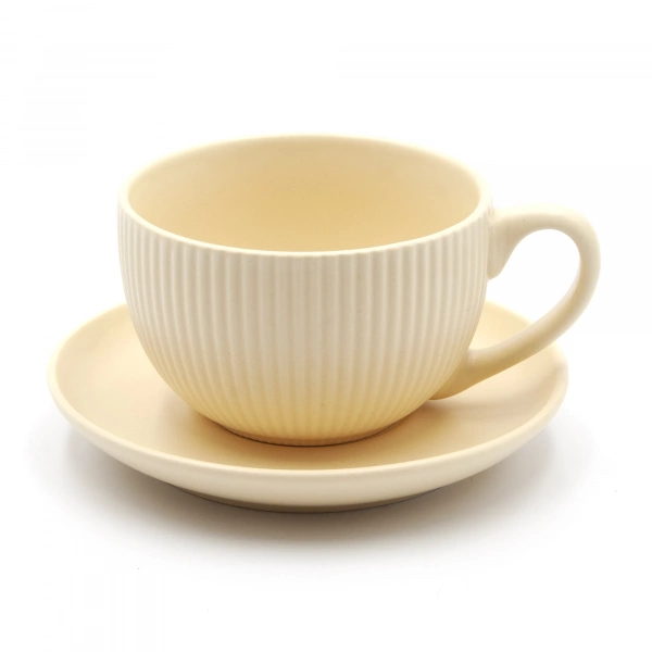 Чашка чайна та блюдце Milika Decagon Color 250мл mix (M0430-CHB250-2C) фото 8 Чашка чайна та блюдце Milika Decagon Color 250мл mix (M0430-CHB250-2C) фото 8