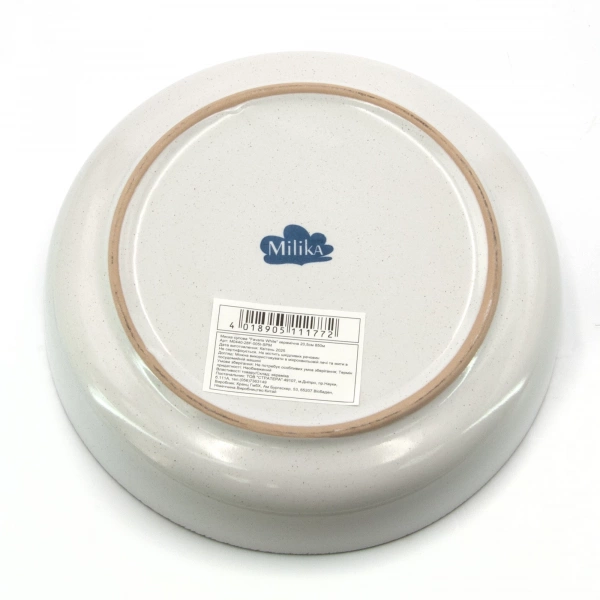 Миска супова Milika Favaris White керамічна 20,5 см 850 мл (M0440-28F-005I-SPM) фото 4
